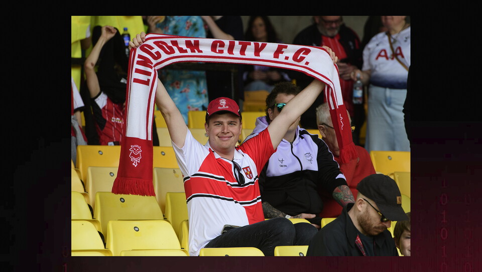 A fan image from City’s 2-0 win at Port Vale