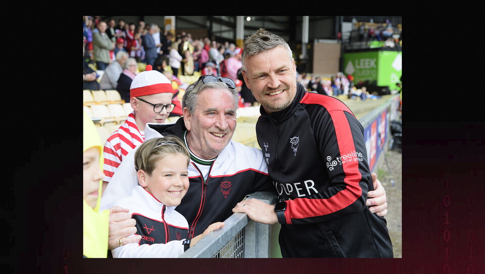 A fan image from City’s 2-0 win at Port Vale
