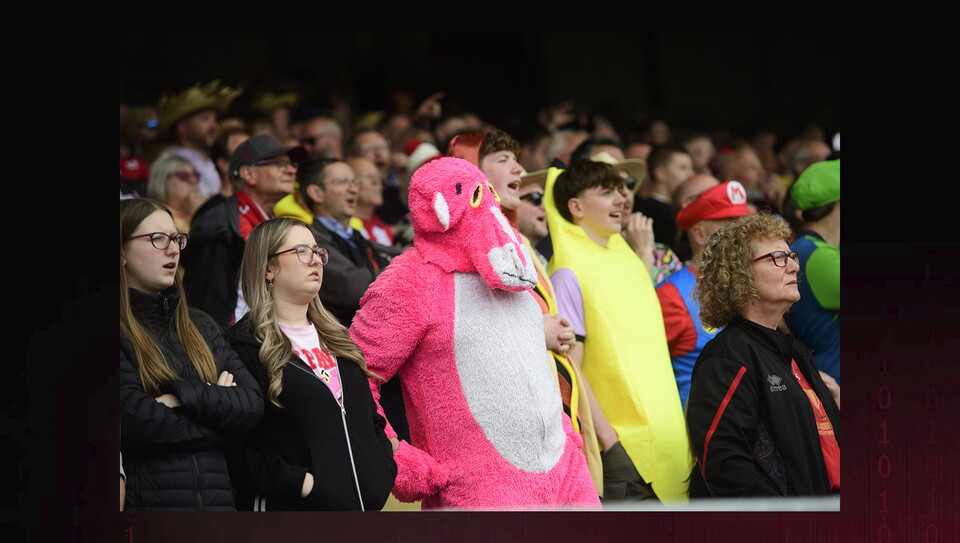A fan image from City’s 2-0 win at Port Vale