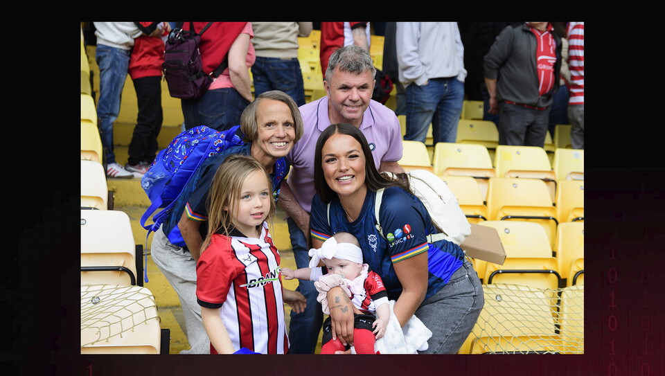 A fan image from City’s 2-0 win at Port Vale