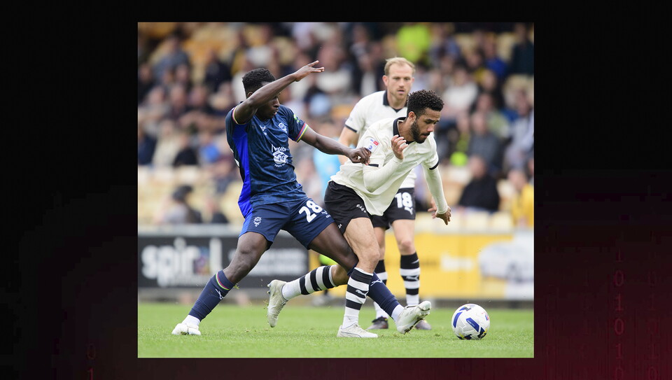 A match action image from City’s 2-0 win at Port Vale