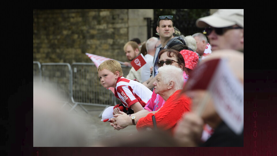 Lincoln City open top bus parade