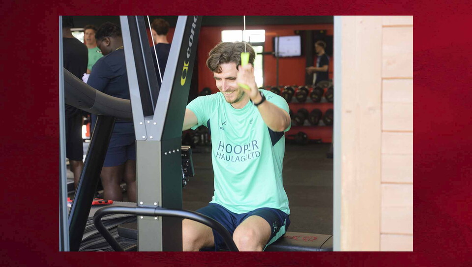 Lincoln City during preseason training at the Gen2Energy Elite Performance Centre.