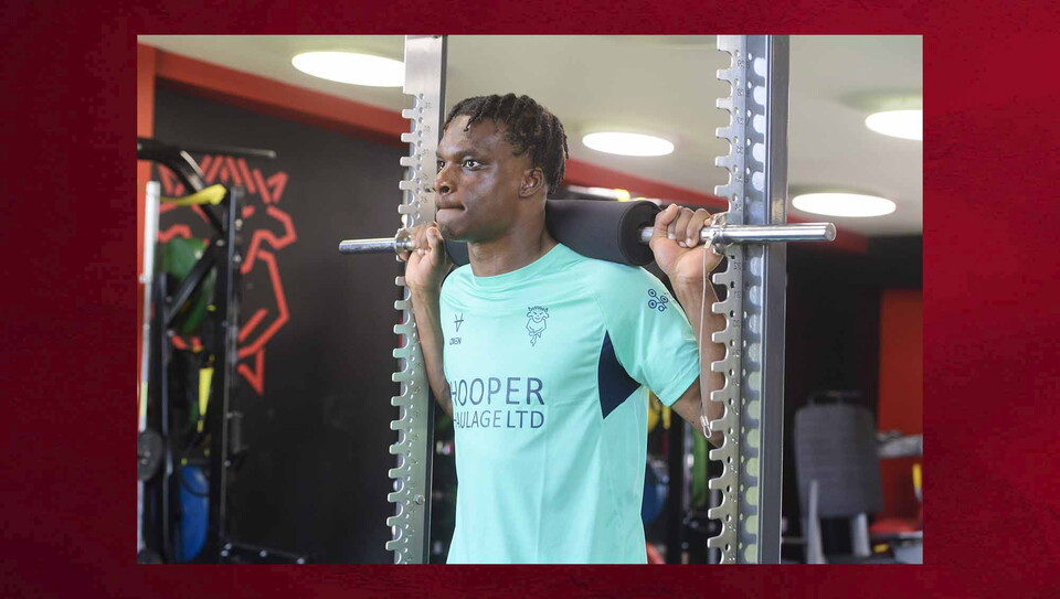 Lincoln City during preseason training at the Gen2Energy Elite Performance Centre.