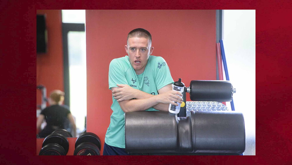 Lincoln City during preseason training at the Gen2Energy Elite Performance Centre.