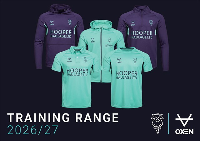An advert showcasing the 26/27 training range