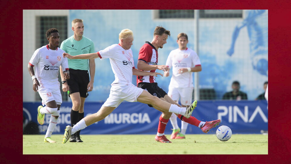 pre-season friendly match between Leyton Orient and Lincoln City at Pinatar Arena, San Pedro del Pinatar, Murcia, Spain.
