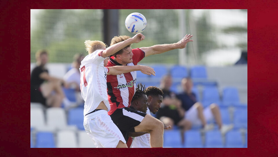 pre-season friendly match between Leyton Orient and Lincoln City at Pinatar Arena, San Pedro del Pinatar, Murcia, Spain.