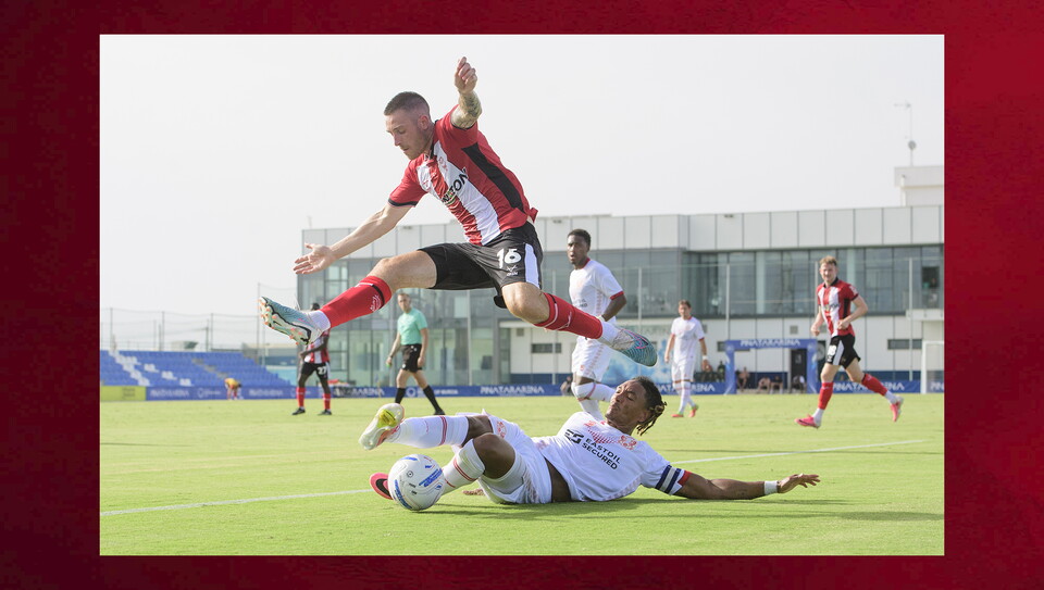 pre-season friendly match between Leyton Orient and Lincoln City at Pinatar Arena, San Pedro del Pinatar, Murcia, Spain.