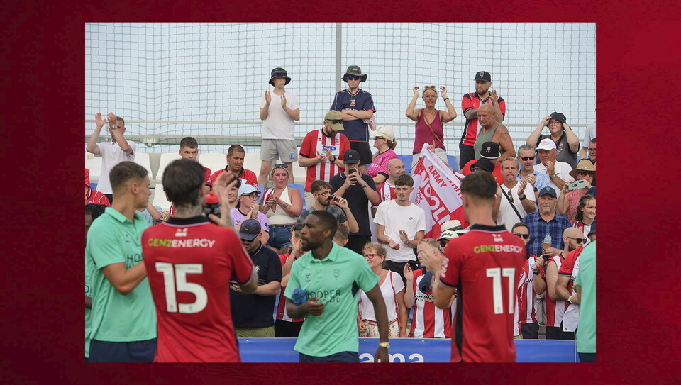 pre-season friendly match between Leyton Orient and Lincoln City at Pinatar Arena, San Pedro del Pinatar, Murcia, Spain.