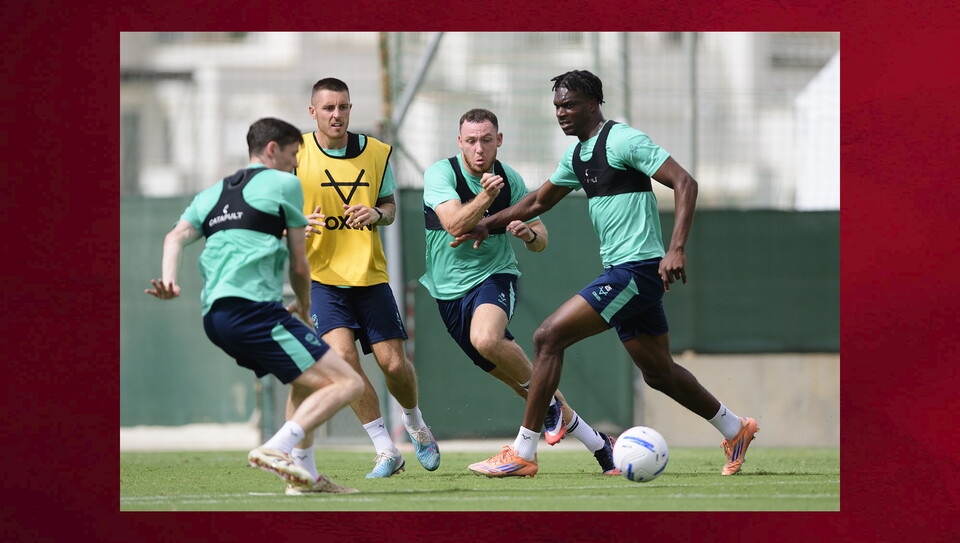 Lincoln City during a training session as part of the 2026/27 warm weather training camp at Hotel Hilton La Torre, Murcia, Spain.