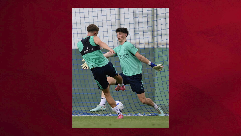 Lincoln City during a training session as part of the 2026/27 warm weather training camp at Hotel Hilton La Torre, Murcia, Spain.