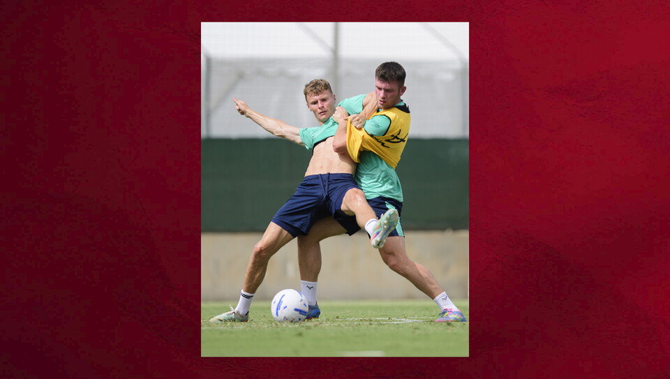 Lincoln City during a training session as part of the 2026/27 warm weather training camp at Hotel Hilton La Torre, Murcia, Spain.