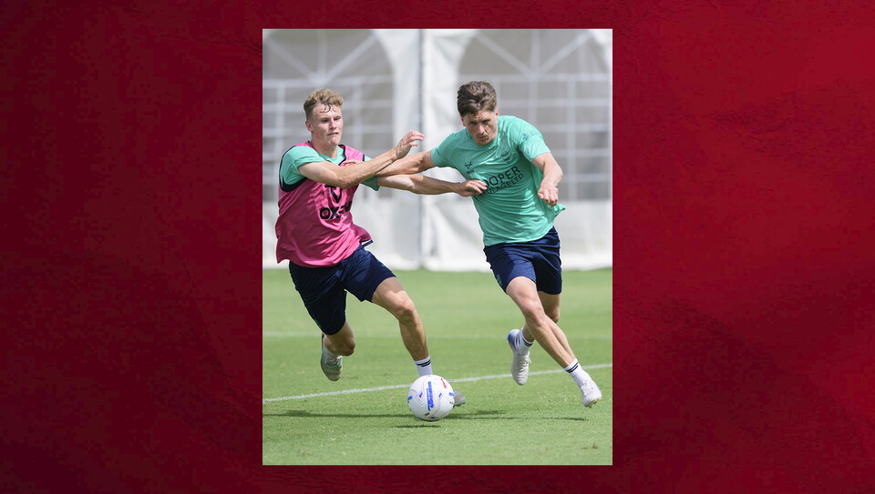 Lincoln City during a training session as part of the 2026/27 warm weather training camp at Hotel Hilton La Torre, Murcia, Spain.