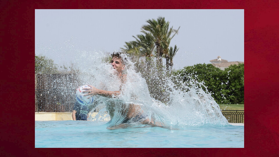 Lincoln City during a training session as part of the 2026/27 warm weather training camp at Hotel Hilton La Torre, Murcia, Spain.