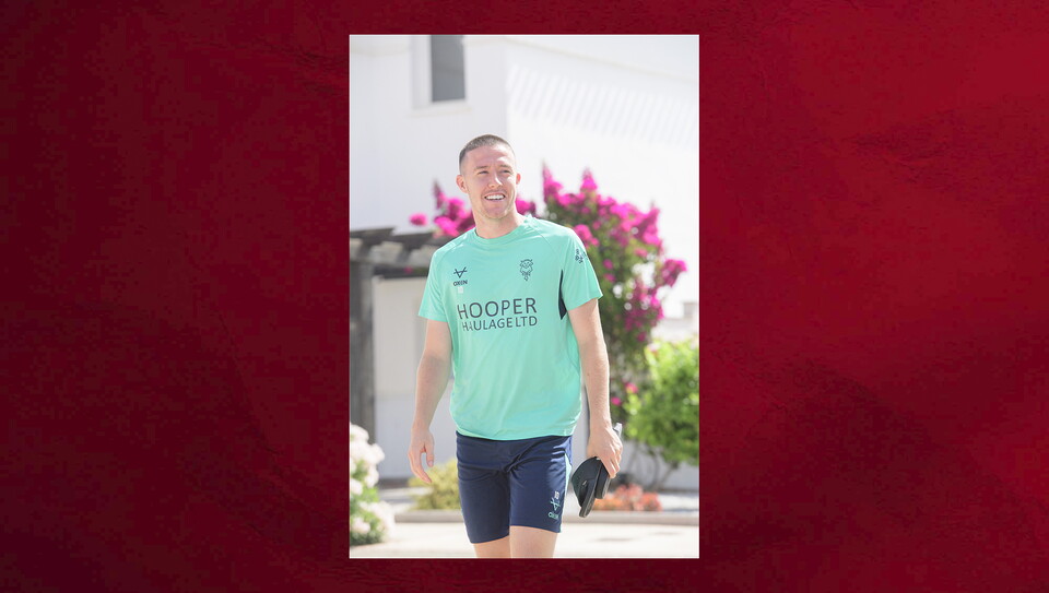 Day on of City's training camp in Spain. 