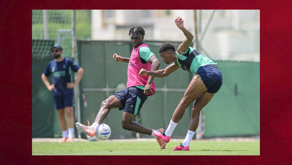 Day on of City's training camp in Spain. 