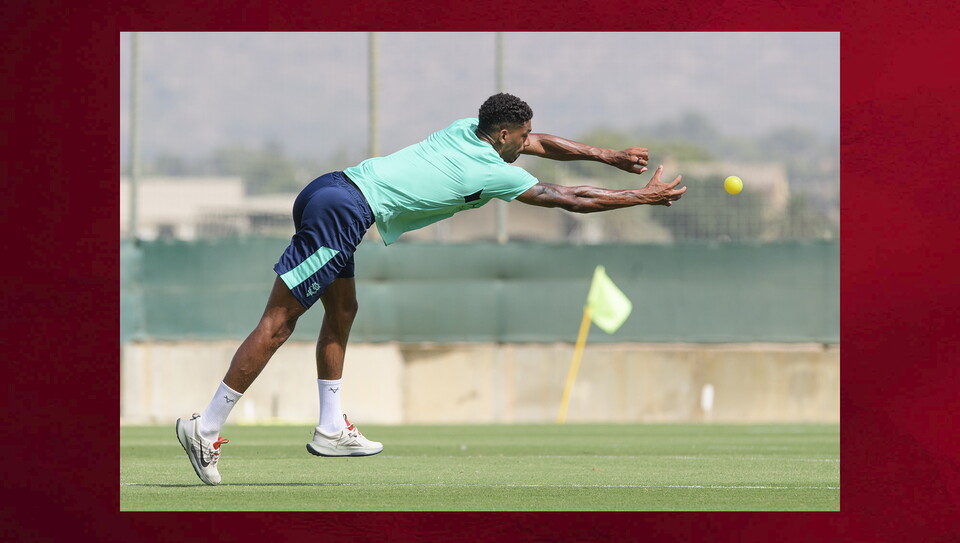 Lincoln City during a training session as part of the 2026/27 warm weather training camp at Hotel Hilton La Torre, Murcia, Spain.