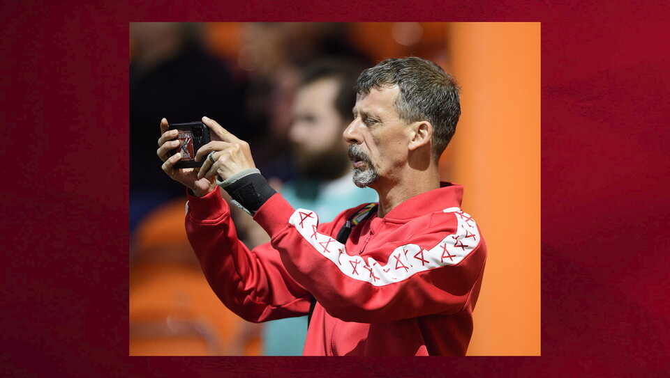 A fans photo from City's away win at Blackpool