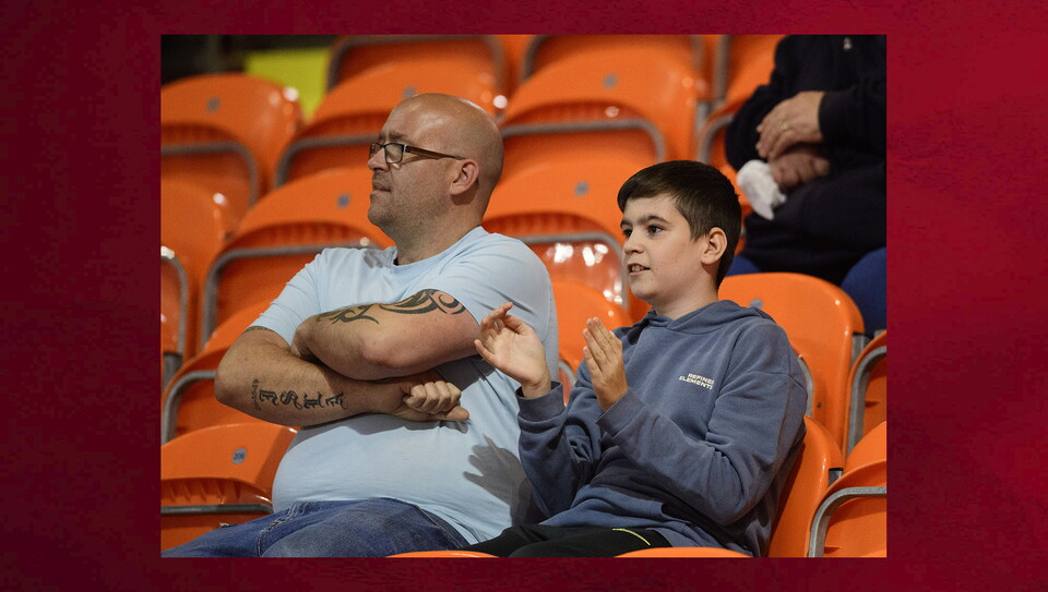 A fans photo from City's away win at Blackpool