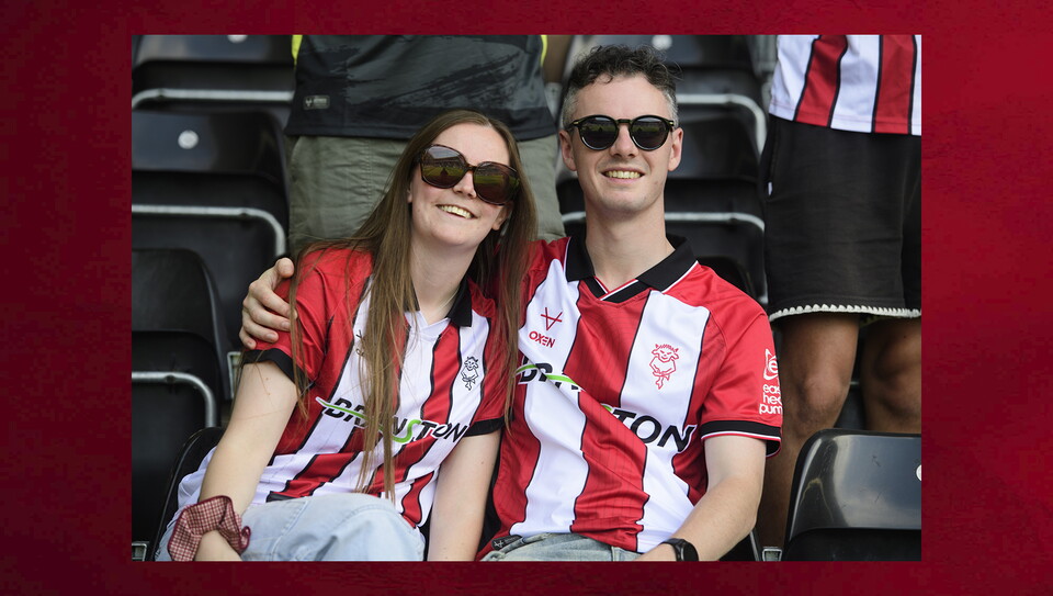 A fans photo from City’s 2-1 away win at Derby County in the Carabao Cup first round.