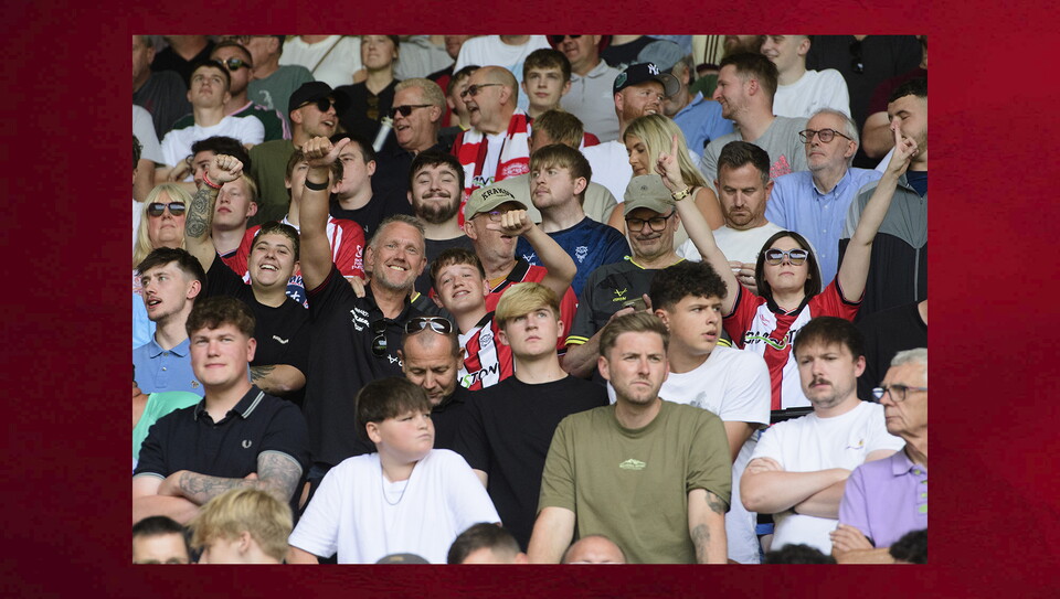 A fans photo from City’s 2-1 away win at Derby County in the Carabao Cup first round.