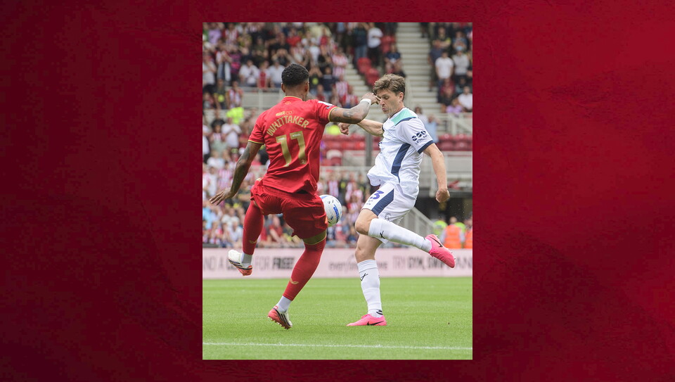 Action from Lincoln City v Middlesbrough