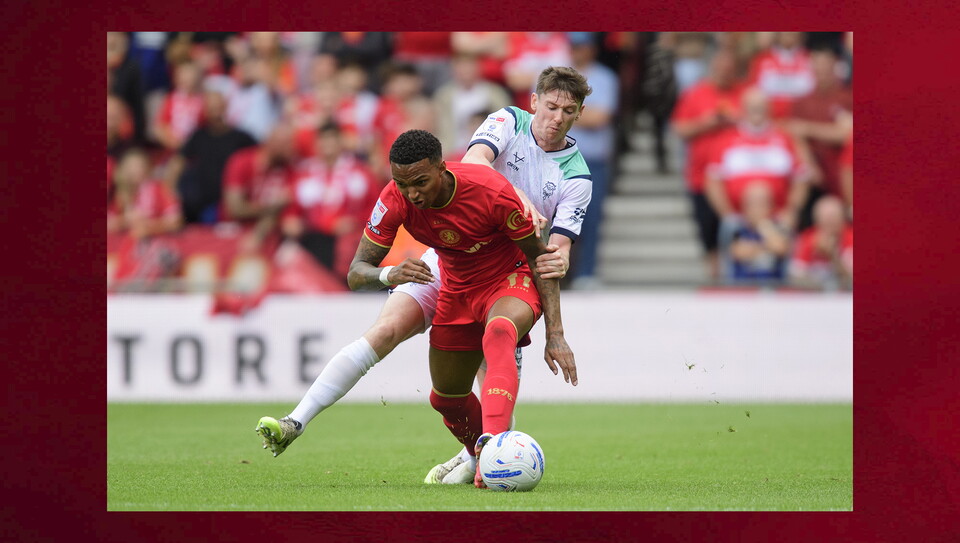 Action from Lincoln City v Middlesbrough