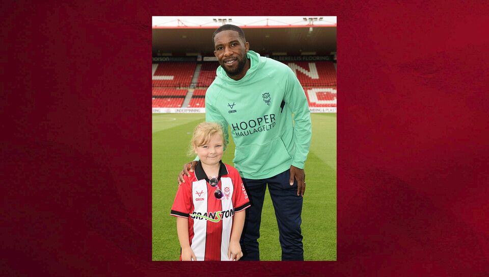 A matchday experience photo from Lincoln City's home game against Portsmouth