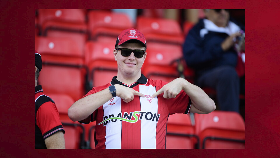 A fans photo from City's home game against Portsmouth
