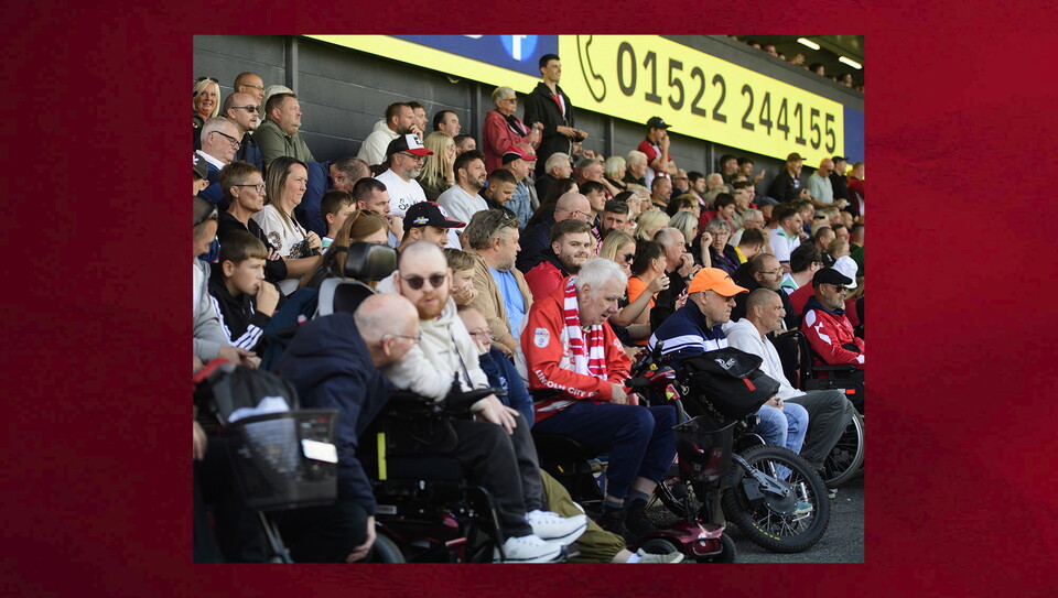 A fans photo from City's home game against Portsmouth