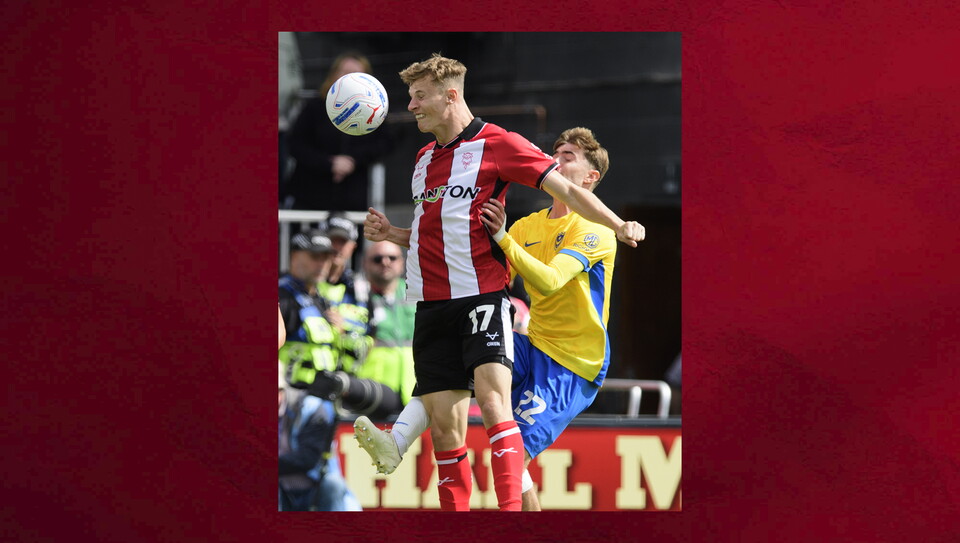 A match photo from City's home game against Portsmouth