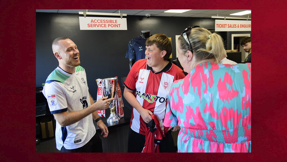 Supporters at third kit launch