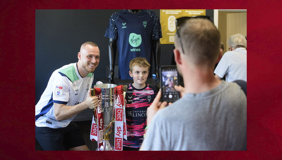 Supporters at third kit launch
