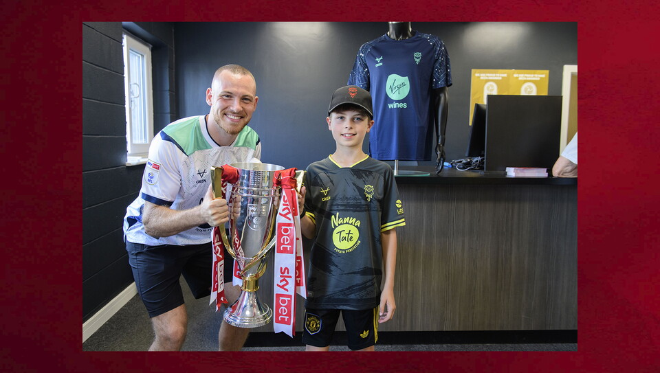 Supporters at third kit launch