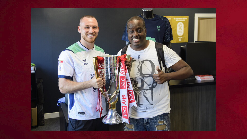 Supporters at third kit launch