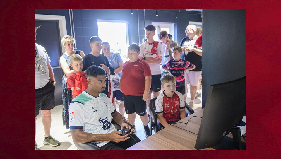 Supporters at third kit launch