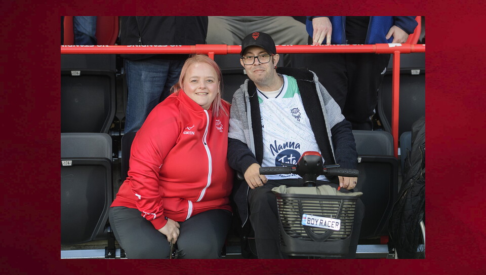 A fans photo from City’s cup game at Bournemouth