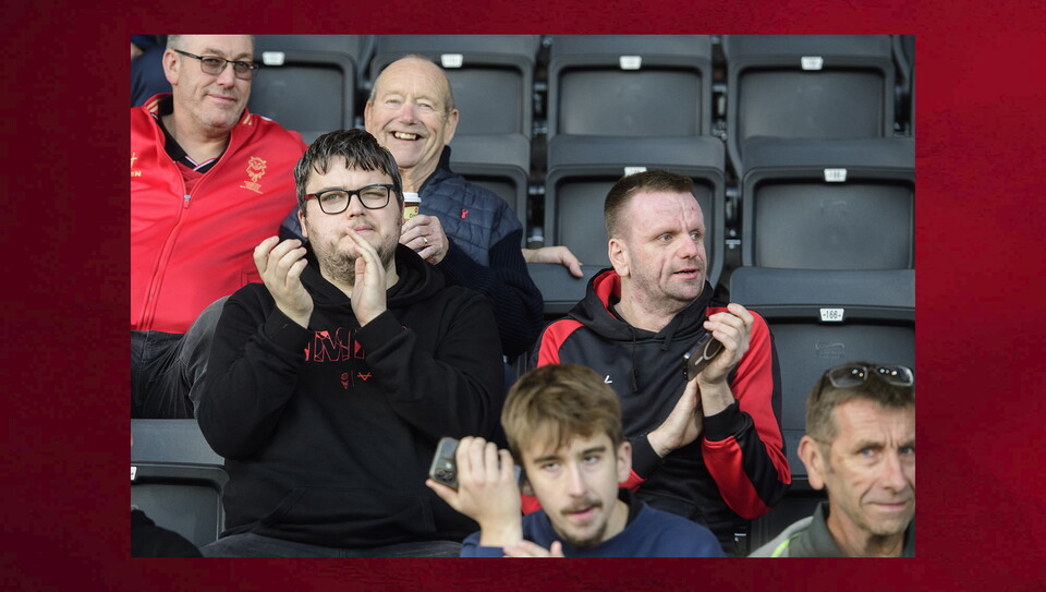 A fans photo from City’s cup game at Bournemouth