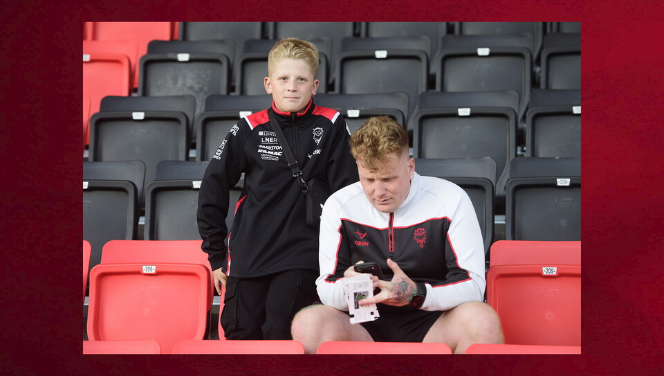 A fans photo from City’s cup game at Bournemouth