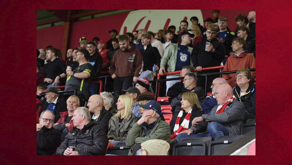 A fans photo from City’s cup game at Bournemouth