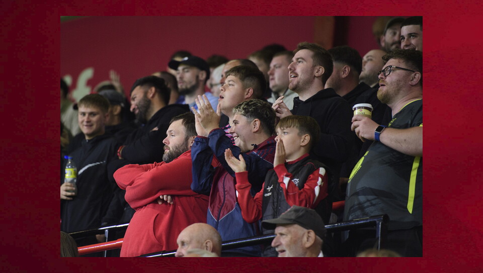A fans photo from City’s cup game at Bournemouth