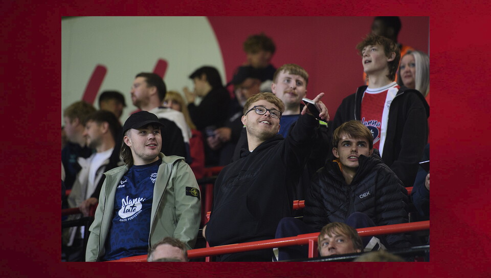 A fans photo from City’s cup game at Bournemouth
