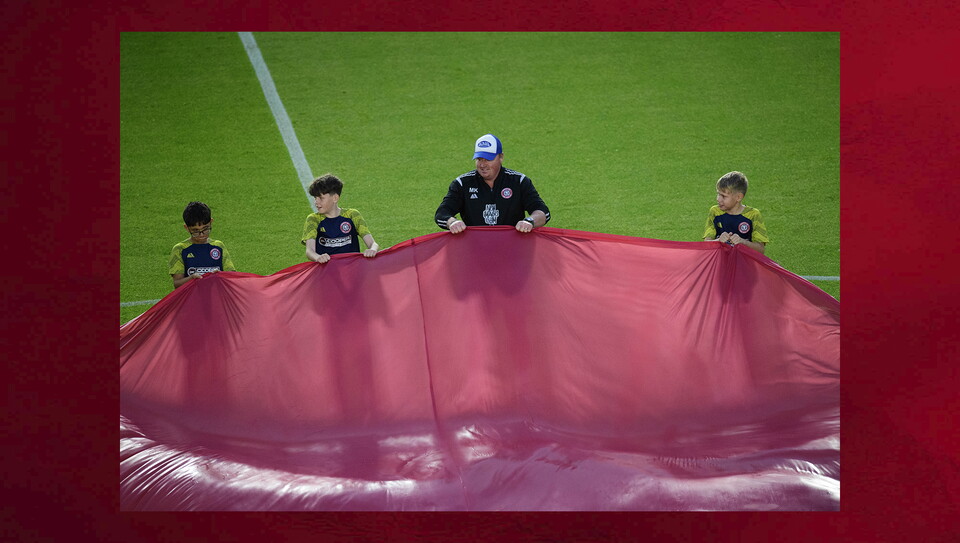 A matchday experience photo from City’s 0-0 home draw against Blackburn Rovers