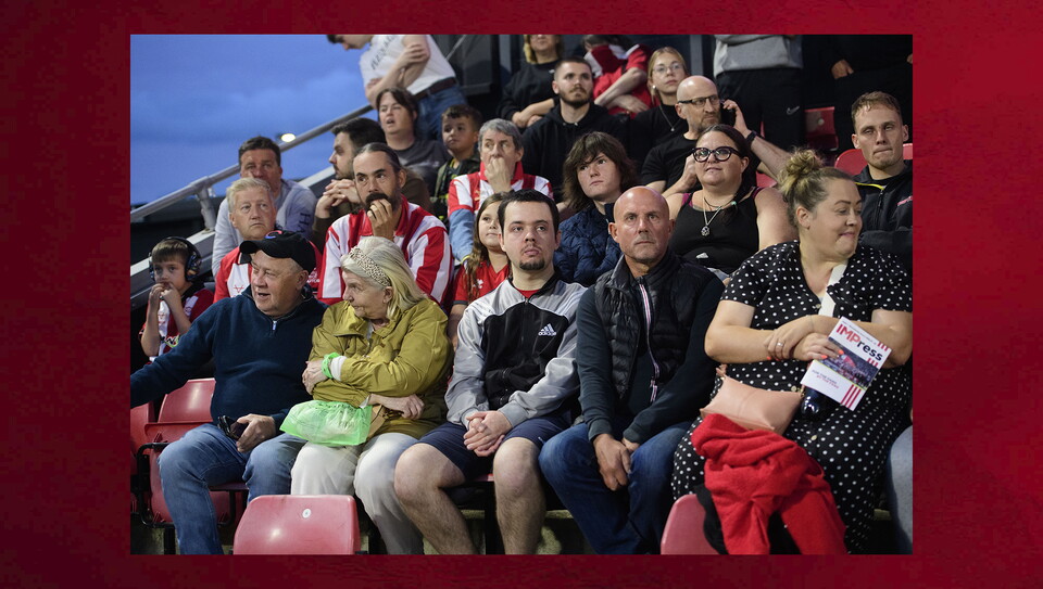 A fan photo from City's 0-0 draw against Blackburn Rovers