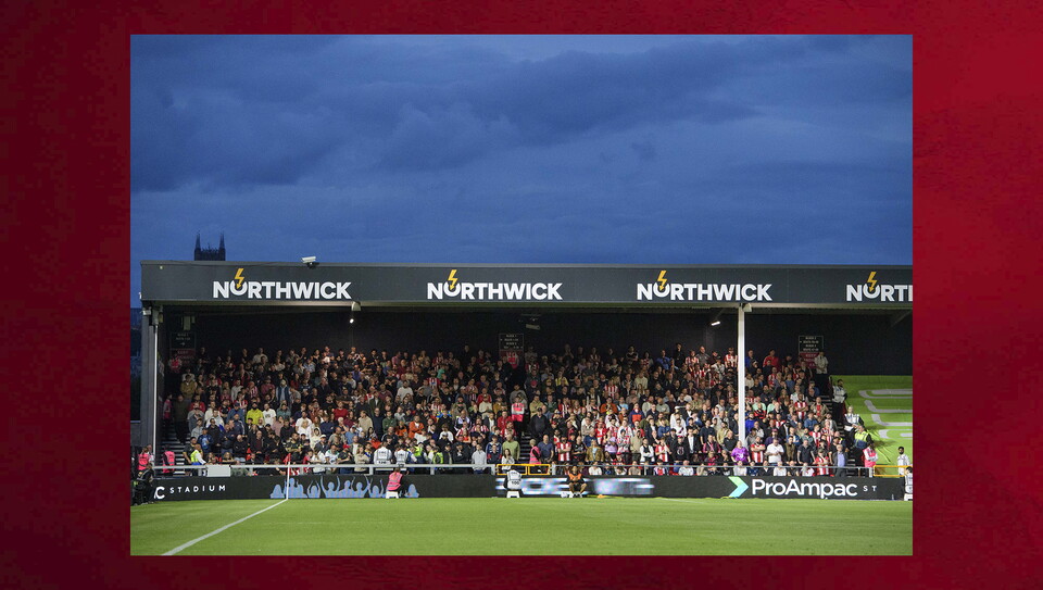 A fan photo from City's 0-0 draw against Blackburn Rovers
