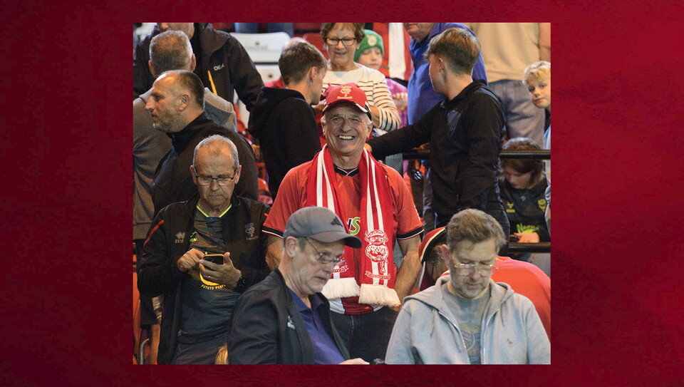 A fan photo from City's 0-0 draw against Blackburn Rovers