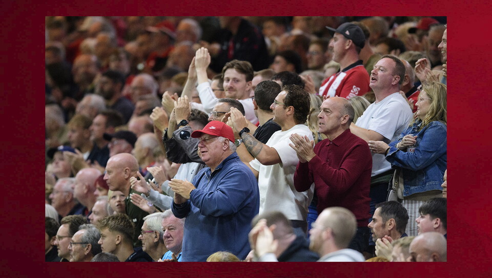 A fan photo from City's 0-0 draw against Blackburn Rovers