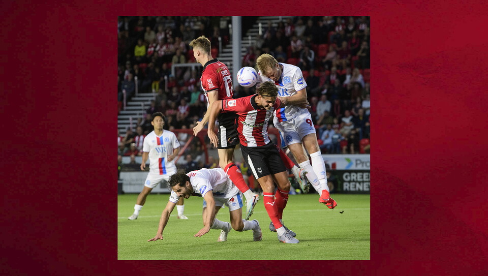 A match photo from City’s 0-0 draw against Blackburn Rovers