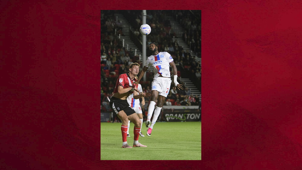 A match photo from City’s 0-0 draw against Blackburn Rovers